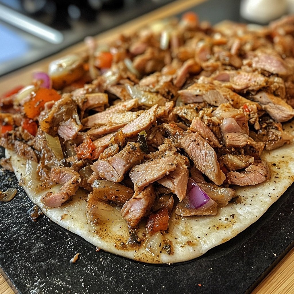 Döner Fleisch marinieren Rezept